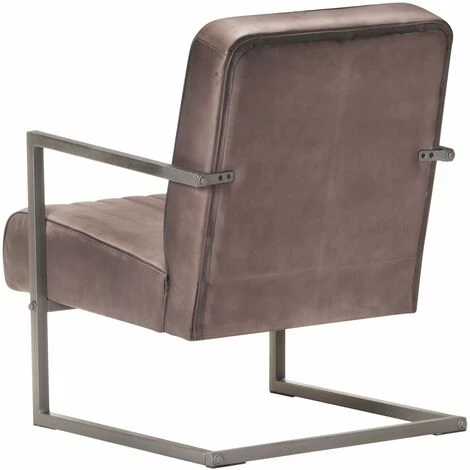 NOVA Cantver Charmant Dans Une Véritable Relaxation De Fauteuil En Cuir Avec Différentes Couleurs Fauteuil Cantilever Marron Cuir Véritable Couleur : Antique Brun 6 NOVA Cantver Charmant Dans Une Véritable Relaxation De Fauteuil En Cuir Avec Différentes Couleurs Fauteuil Cantilever Marron Cuir Véritable Couleur : Antique Brun – Image 4
