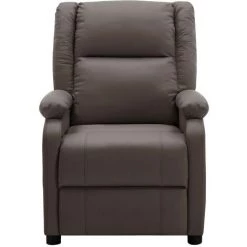 NOVA Fauteuil Massant Réchauffé En écot-talet Avec Télécommande Différentes Couleurs Fauteuil De Massage Inclinable Marron Similicuir Couleur : Marron -Pas Cher Fauteuil Magasin 57224862 4