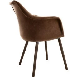 RENDEZ VOUS DéCO Chaise Anssen Marron Vieilli - Marron -Pas Cher Fauteuil Magasin 5723196 3