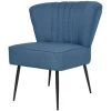 VidaXL Chaise De Cocktail Tissu Bleu - Bleu -Pas Cher Fauteuil Magasin 5745150 1