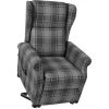 ASUPERMALL Fauteuil Inclinable Gris Tissu