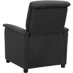 ASUPERMALL Fauteuil De Massage Inclinable Gris Foncé Tissu -Pas Cher Fauteuil Magasin 57734155 5