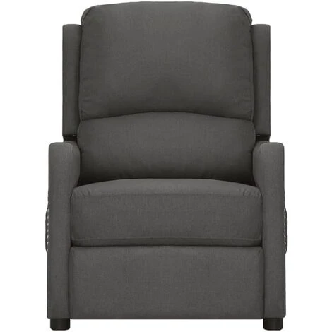 ASUPERMALL Fauteuil De Massage Inclinable Gris Foncé Tissu 4 ASUPERMALL Fauteuil De Massage Inclinable Gris Foncé Tissu â Image 2