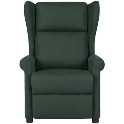 ASUPERMALL Fauteuil Inclinable De Massage électrique Vert Foncé Tissu -Pas Cher Fauteuil Magasin 57735782 4