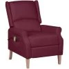 ASUPERMALL Fauteuil De Massage Inclinable Violet Tissu 2 ASUPERMALL Fauteuil De Massage Inclinable Violet Tissu -Pas Cher Fauteuil Magasin 57735793 1