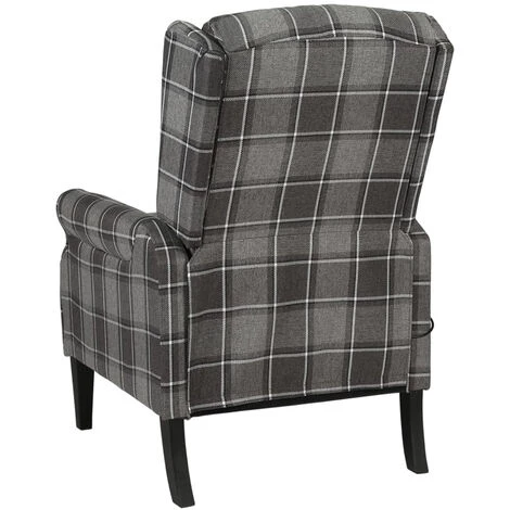 ASUPERMALL Fauteuil De Massage Inclinable Gris Tissu 6 ASUPERMALL Fauteuil De Massage Inclinable Gris Tissu – Image 4