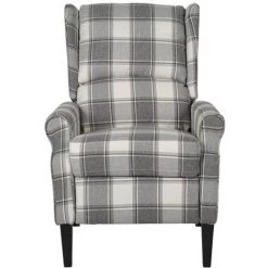 ASUPERMALL Fauteuil De Massage Inclinable Gris Blanc Tissu 9 ASUPERMALL Fauteuil De Massage Inclinable Gris Blanc Tissu -Pas Cher Fauteuil Magasin 57735815 3