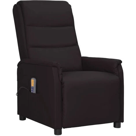 ASUPERMALL Fauteuil De Massage Inclinable Noir Similicuir 3 ASUPERMALL Fauteuil De Massage Inclinable Noir Similicuir