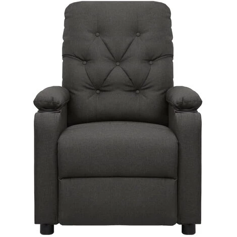 ASUPERMALL Fauteuil De Massage Inclinable Gris Foncé Tissu 5 ASUPERMALL Fauteuil De Massage Inclinable Gris Foncé Tissu – Image 3
