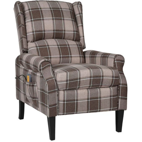 ASUPERMALL Fauteuil De Massage Inclinable Beige Tissu 3 ASUPERMALL Fauteuil De Massage Inclinable Beige Tissu