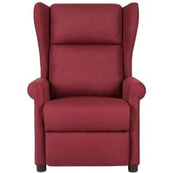 ASUPERMALL Fauteuil Inclinable De Massage électrique Rouge Bordeaux Tissu 10 ASUPERMALL Fauteuil Inclinable De Massage électrique Rouge Bordeaux Tissu -Pas Cher Fauteuil Magasin 57739709 4