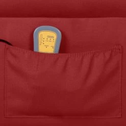 ASUPERMALL Fauteuil De Massage Inclinable Rouge Bordeaux Tissu -Pas Cher Fauteuil Magasin 57739716 2