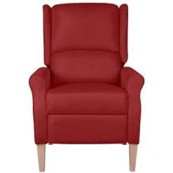 ASUPERMALL Fauteuil De Massage Inclinable Rouge Bordeaux Tissu -Pas Cher Fauteuil Magasin 57739716 4