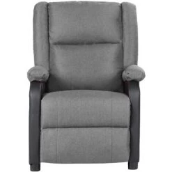 ASUPERMALL Fauteuil Inclinable TV électrique Gris Clair Similicuir Tissu 9 ASUPERMALL Fauteuil Inclinable TV électrique Gris Clair Similicuir Tissu -Pas Cher Fauteuil Magasin 57740451 3