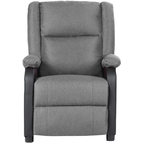 ASUPERMALL Fauteuil Inclinable TV électrique Gris Clair Similicuir Tissu 5 ASUPERMALL Fauteuil Inclinable TV électrique Gris Clair Similicuir Tissu – Image 3