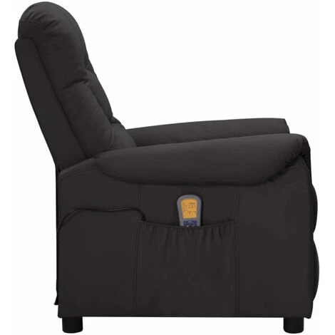 ASUPERMALL Fauteuil De Massage Inclinable Noir Similicuir 6 ASUPERMALL Fauteuil De Massage Inclinable Noir Similicuir â Image 4