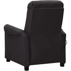 ASUPERMALL Fauteuil De Massage Inclinable Noir Similicuir 11 ASUPERMALL Fauteuil De Massage Inclinable Noir Similicuir -Pas Cher Fauteuil Magasin 57740486 5