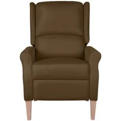 ASUPERMALL Fauteuil De Massage Inclinable Marron Tissu -Pas Cher Fauteuil Magasin 57740488 4