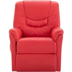 NOVA Massification Du Fauteuil En Fauteuil D'ertopelle Avec Minuterie Et Télécommande Différentes Couleurs Fauteuil De Massage Rouge Similicuir Couleur : Rouge -Pas Cher Fauteuil Magasin 57792987 2