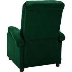 TRUE DEAL Fauteuil Inclinable électrique Vert Foncé Tissu 11 TRUE DEAL Fauteuil Inclinable électrique Vert Foncé Tissu -Pas Cher Fauteuil Magasin 57820168 5