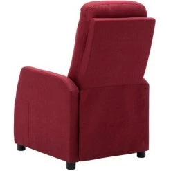 TRUE DEAL Fauteuil Inclinable électrique Bordeaux Tissu -Pas Cher Fauteuil Magasin 57822670 4