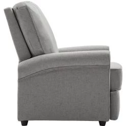 TRUE DEAL Fauteuil TV Inclinable électrique Gris Clair Tissu -Pas Cher Fauteuil Magasin 57822731 5