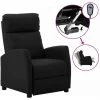 TRUE DEAL Fauteuil Inclinable électrique Noir Similicuir -Pas Cher Fauteuil Magasin 57825419 1