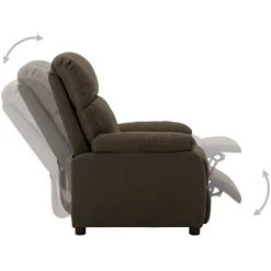 TRUE DEAL Fauteuil Inclinable électrique Tissu - Couleur Marron Dimensions Totales : 76 X 90 X 100 Cm (L X L X H) 9 TRUE DEAL Fauteuil Inclinable électrique Tissu - Couleur Marron Dimensions Totales : 76 X 90 X 100 Cm (L X L X H) -Pas Cher Fauteuil Magasin 57825484 3