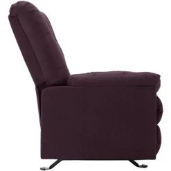 TRUE DEAL Fauteuil Inclinable Violet Tissu 11 TRUE DEAL Fauteuil Inclinable Violet Tissu -Pas Cher Fauteuil Magasin 57828496 5