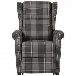 TRUE DEAL Fauteuil Inclinable Gris Tissu 9 TRUE DEAL Fauteuil Inclinable Gris Tissu -Pas Cher Fauteuil Magasin 57831308 3