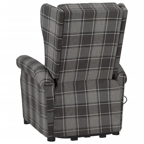 TRUE DEAL Fauteuil Inclinable Gris Tissu 7 TRUE DEAL Fauteuil Inclinable Gris Tissu – Image 5