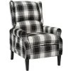 TRUE DEAL Fauteuil Inclinable Multicolore Tissu