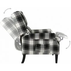 TRUE DEAL Fauteuil Inclinable Multicolore Tissu 9 TRUE DEAL Fauteuil Inclinable Multicolore Tissu -Pas Cher Fauteuil Magasin 57831395 3