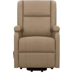TRUE DEAL Fauteuil Inclinable Cappuccino Similicuir 9 TRUE DEAL Fauteuil Inclinable Cappuccino Similicuir -Pas Cher Fauteuil Magasin 57831574 3