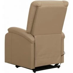 TRUE DEAL Fauteuil Inclinable Cappuccino Similicuir 11 TRUE DEAL Fauteuil Inclinable Cappuccino Similicuir -Pas Cher Fauteuil Magasin 57831574 5