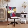 TRUE DEAL Chaise De Relaxation Patchwork Tissu -Pas Cher Fauteuil Magasin 57835000 1