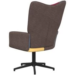 TRUE DEAL Chaise De Relaxation Patchwork Tissu -Pas Cher Fauteuil Magasin 57835000 5