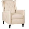 TRUE DEAL Fauteuil Inclinable Crème Tissu 1 TRUE DEAL Fauteuil Inclinable Crème Tissu -Pas Cher Fauteuil Magasin 57835383 1