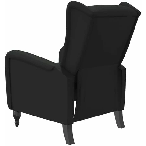 TRUE DEAL Fauteuil Inclinable Noir Velours 7 TRUE DEAL Fauteuil Inclinable Noir Velours – Image 5