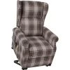 TRUE DEAL Fauteuil De Massage Inclinable Beige Tissu -Pas Cher Fauteuil Magasin 57835840 1