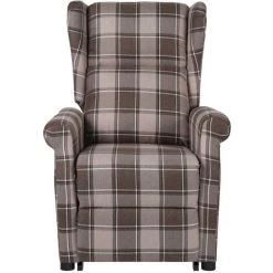 TRUE DEAL Fauteuil De Massage Inclinable Beige Tissu 9 TRUE DEAL Fauteuil De Massage Inclinable Beige Tissu -Pas Cher Fauteuil Magasin 57835840 3