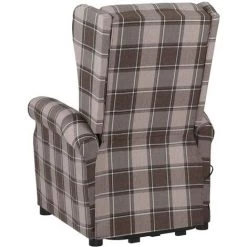 TRUE DEAL Fauteuil De Massage Inclinable Beige Tissu 11 TRUE DEAL Fauteuil De Massage Inclinable Beige Tissu -Pas Cher Fauteuil Magasin 57835840 5