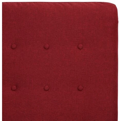 TRUE DEAL Fauteuil Inclinable Rouge Bordeaux Tissu 7 TRUE DEAL Fauteuil Inclinable Rouge Bordeaux Tissu – Image 5