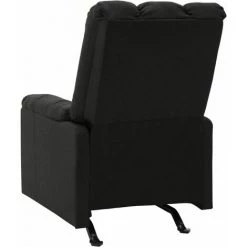 TRUE DEAL Fauteuil De Massage Inclinable Noir Tissu 9 TRUE DEAL Fauteuil De Massage Inclinable Noir Tissu -Pas Cher Fauteuil Magasin 57836101 3