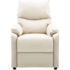 TRUE DEAL Fauteuil TV Inclinable électrique Tissu - Couleur Crème Dimensions (incliné) : 73 X 158 X 73 Cm (l X P X H) 10 TRUE DEAL Fauteuil TV Inclinable électrique Tissu - Couleur Crème Dimensions (incliné) : 73 X 158 X 73 Cm (l X P X H) -Pas Cher Fauteuil Magasin 57838001 4