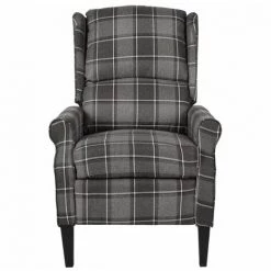 TRUE DEAL Fauteuil Inclinable Gris Tissu -Pas Cher Fauteuil Magasin 57839409 2
