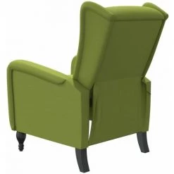 TRUE DEAL Fauteuil De Massage Inclinable Vert Clair Velours 11 TRUE DEAL Fauteuil De Massage Inclinable Vert Clair Velours -Pas Cher Fauteuil Magasin 57839418 5