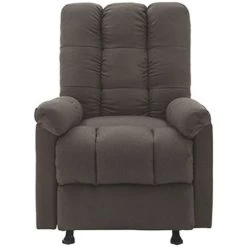 TRUE DEAL Fauteuil De Massage Inclinable Taupe Tissu 8 TRUE DEAL Fauteuil De Massage Inclinable Taupe Tissu -Pas Cher Fauteuil Magasin 57845326 2