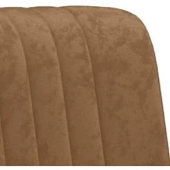 TRUE DEAL Fauteuil Marron Velours -Pas Cher Fauteuil Magasin 57845592 5