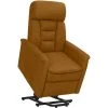 TRUE DEAL Fauteuil Inclinable Marron Similicuir Daim -Pas Cher Fauteuil Magasin 57845826 1